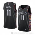 Camiseta Kyrie Irving #11 Brooklyn Nets Ciudad 2019-20 Negro