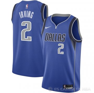 Camiseta Kyrie Irving #2 Dallas Mavericks Icon 2022-23 Azul