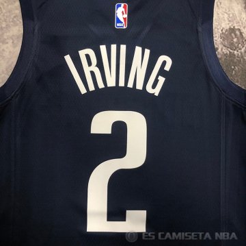 Camiseta Kyrie Irving #2 Dallas Mavericks Statement 2019-20 Azul