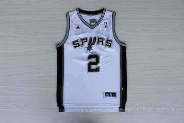 Camiseta Leonaro #2 San Antonio Spurs Blanco