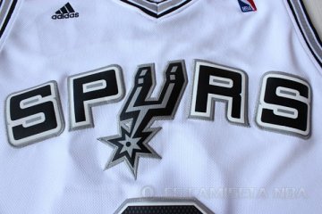 Camiseta Leonaro #2 San Antonio Spurs Blanco