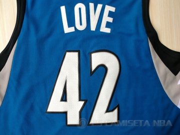 Camiseta Love #42 Minnesota Timberwolves Azul