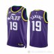 Camiseta Luka Samanic #19 Utah Jazz Classic 2023-24 Violeta