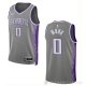 Camiseta Malik Monk #0 Sacramento Kings Ciudad 2022-23 Gris