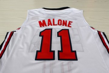 Camiseta Malone #11 USA 1992 Blanco