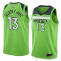 Camiseta Marcus Georges-Hunt #13 Minnesota Timberwolves Statement 2018 Verde