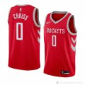 Camiseta Marquese Chriss #0 Houston Rockets Icon 2018 Rojo