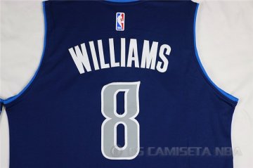Camiseta Williams #8 Dallas Mavericks Azul