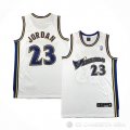 Camiseta Michael Jordan #23 Washington Wizards Retro Blanco