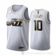 Camiseta Mike Conley #10 Golden Edition Utah Jazz 2019-20 Blanco