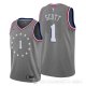 Camiseta Mike Scott #1 Philadelphia 76ers Ciudad Gris