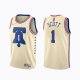 Camiseta Mike Scott NO 1 Philadelphia 76ers Earned 2020-21 Crema