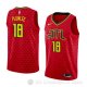 Camiseta Miles Plumlee #18 Atlanta Hawks Statement 2018 Rojo