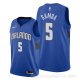 Camiseta Mohamed Bamba #5 Orlando Magic Statement Edition Azul