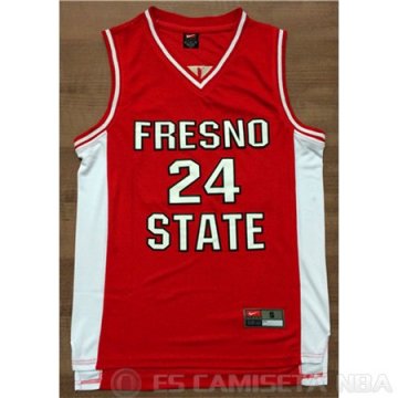 Camiseta Georgetown George #24 NCAA Rojo