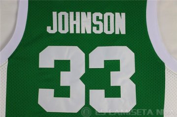 Camiseta Btate Johnson #33 NCAA Verde