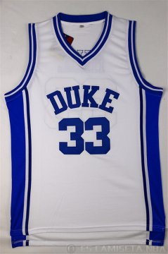 Camiseta Duke Hill #33 NCAA Blanco