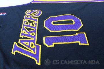 Camiseta Nash #10 Los Angeles Lakers Negro