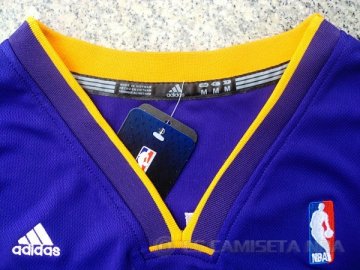 Camiseta Nash #10 Los Angeles Lakers Violeta