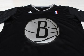 Camiseta Pierce #34 Nets 2013 Navidad Negro