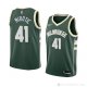 Camiseta Nikola Mirotic #41 Milwaukee Bucks Icon 2018 Verde