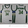 Camiseta Antetokounmpo #34 Milwaukee Bucks Nino Blanco