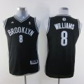 Camiseta Williams #8 Brooklyn Nets Nino Negro