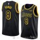 Camiseta Rajon Rondo #9 Los Angeles Lakers Ciudad 2018 Negro