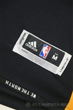 Camiseta Bennett #15 Toronto Raptors Negro Oro
