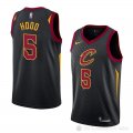 Camiseta Rodney Hood #5 Cleveland Cavaliers Statement 2018 Negro