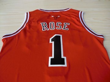 Camiseta Rose #1 Chicago Bulls Rojo