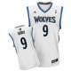 Camiseta Rubio #9 Minnesota Timberwolves Blanco