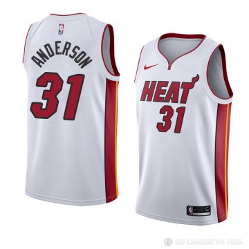 Camiseta Ryan Anderson #31 Miami Heat Association 2018 Blanco