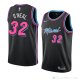 Camiseta Shaquille O'neal #32 Miami Heat Ciudad 2018-19 Negro