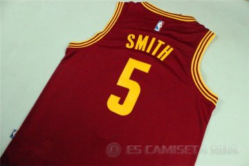 Camiseta Smith #5 Cleveland Cavaliers Rojo Rev30
