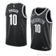 Camiseta Theo Pinson #10 Brooklyn Nets Icon 2018 Negro