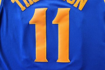 Camiseta retro Thompson #11 Golden State Warriors Azul