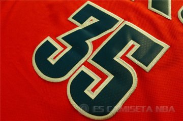 Camiseta Durant #35 Oklahoma City Thunder Naranja
