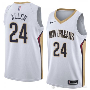 Camiseta Tony Allen #24 New Orleans Pelicans Association 2018 Blanco