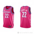 Camiseta Vernon Carey Jr. #22 Washington Wizards Ciudad 2022-23 Rosa