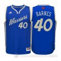 Camiseta Barnes Christmas #40 Golden State Warriors Azul