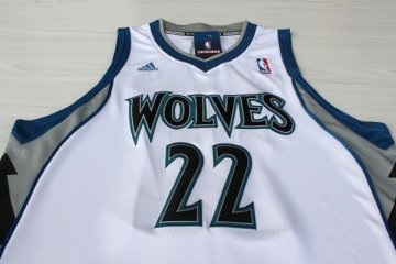 Camiseta Wiggins #22 Minnesota Timberwolves Blanco