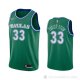 Camiseta Willie Cauley-Stein #33 Dallas Mavericks Hardwood Classics 2020-21 Verde