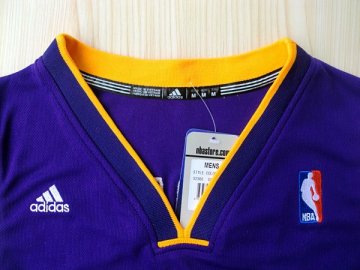 Camiseta World Peace #15 Los Angeles Lakers Violeta