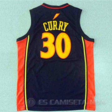Camiseta retro Curry #30 Golden State Warriors Azul