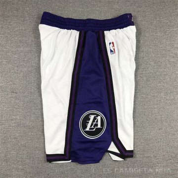 Pantalone Los Angeles Lakers Ciudad 2022-23 Blanco