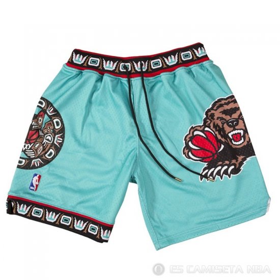 Pantalone Memphis Grizzlies Just Don Verde - Haga un click en la imagen para cerrar