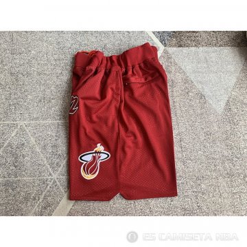 Pantalone Miami Heat Just Don Rojo2