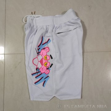 Pantalone Miami Heat Pink Panther Blanco