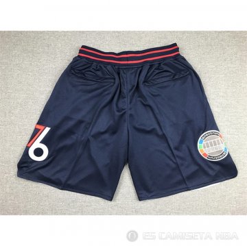 Pantalone Philadelphia 76ers Ciudad Just Don 2021-22 Azul